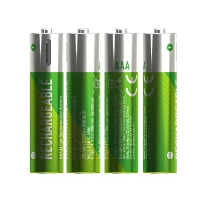 Lithium AAA endurhlaðanlegt